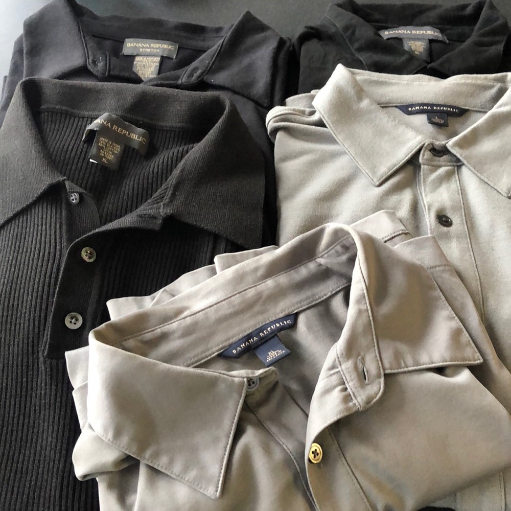 Mens Banana Republic Polos
